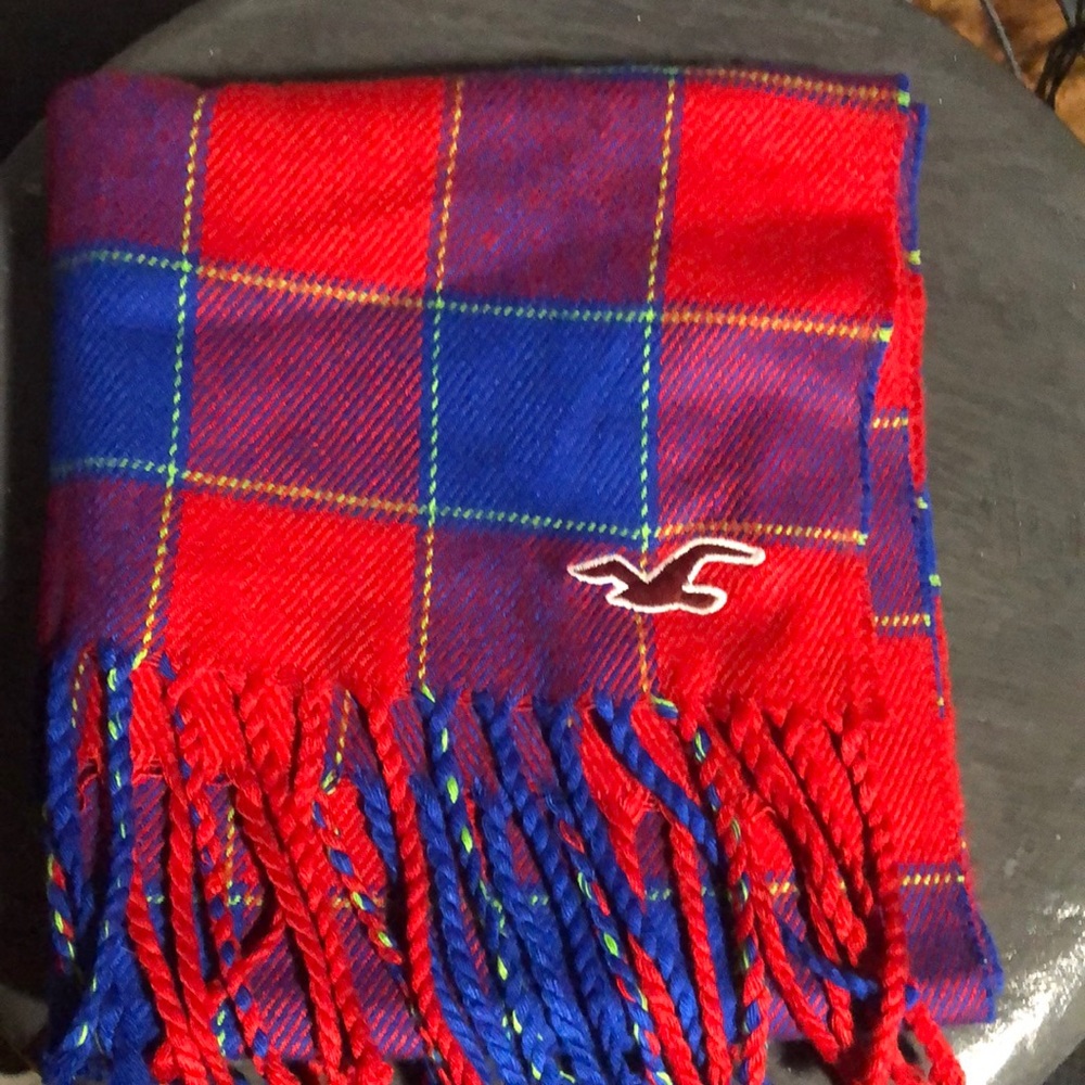 Hollister Buffalo plaid scarf